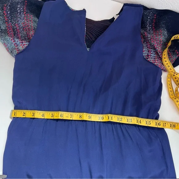 Vintage The Silk Farm 80’s Silk Midi Dress - Picture 15 of 16